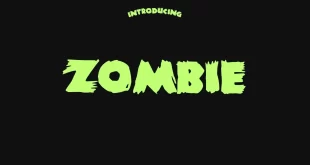Zombie Font