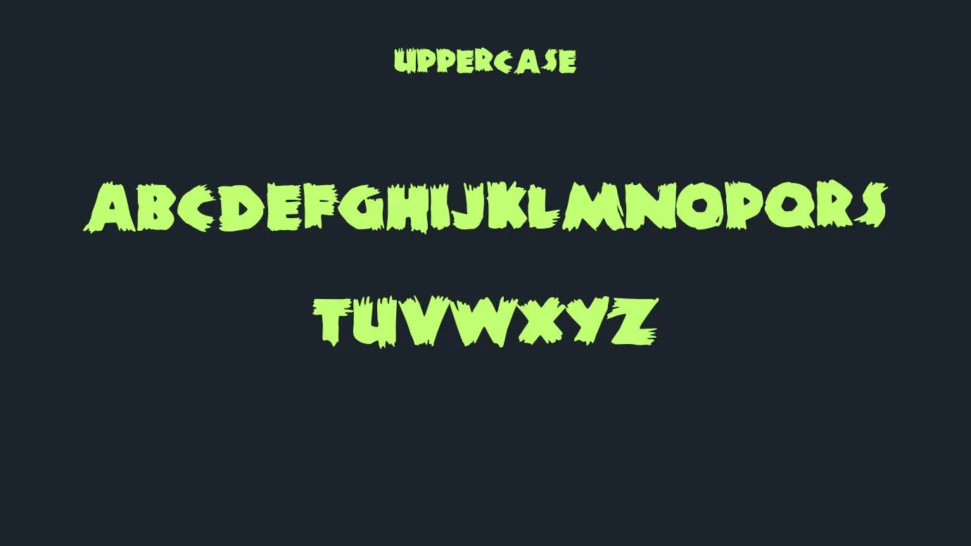 Zombie Font