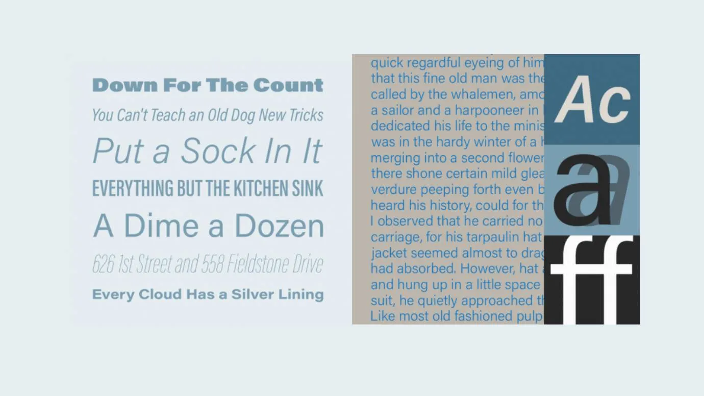 Acumin Font