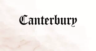 Canterbury Font