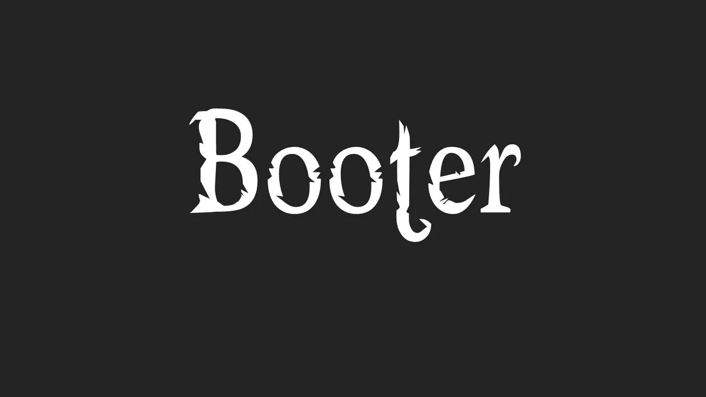 Booter Font