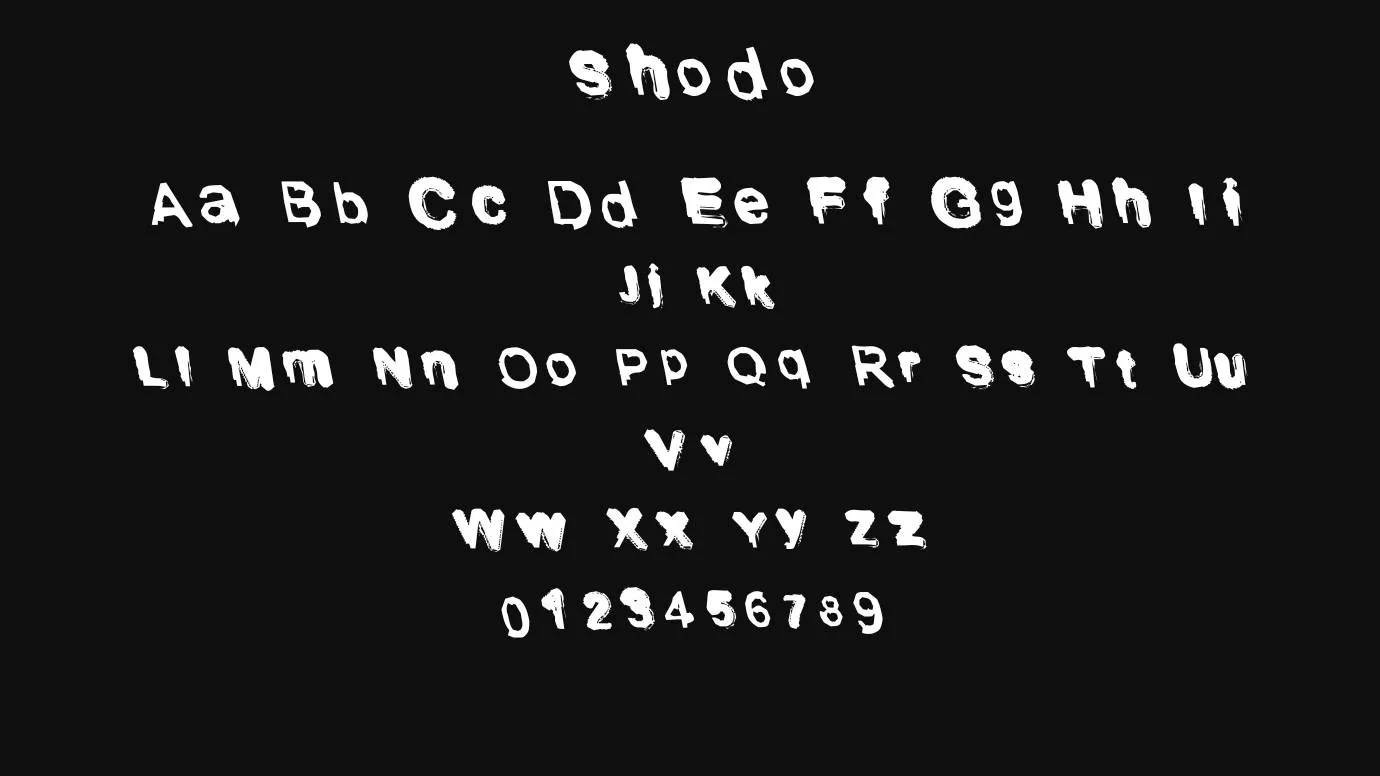 Shodo Font