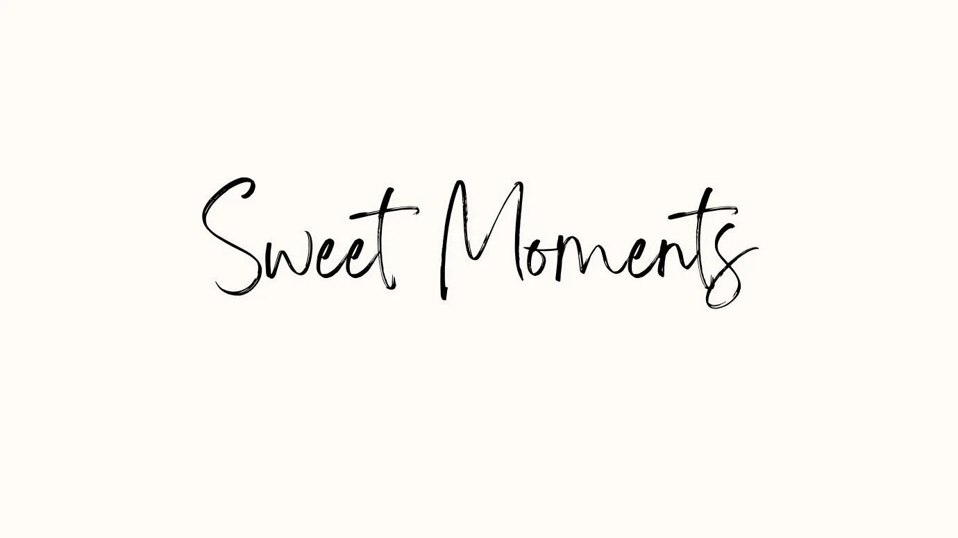 Sweet Moments Font