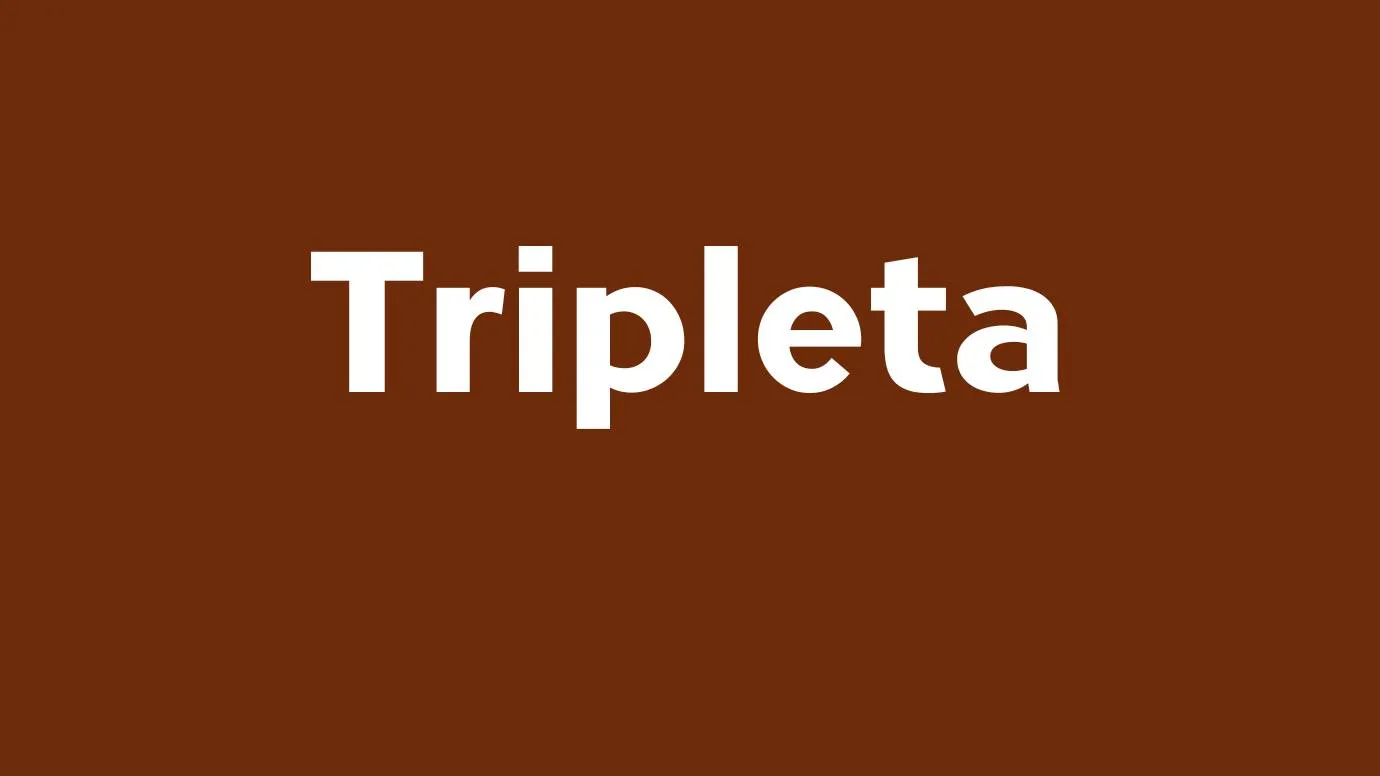 Tripleta Font