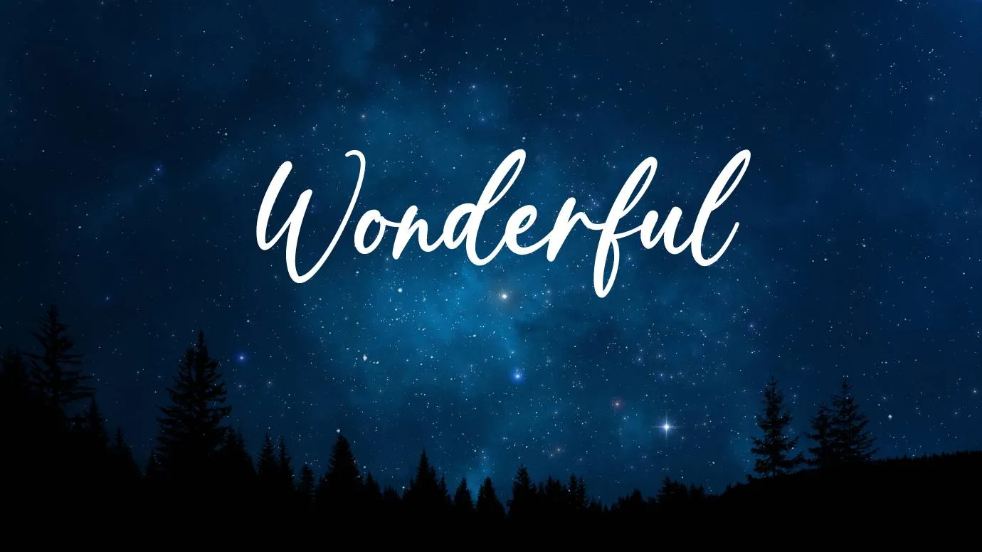 Wonderful Font