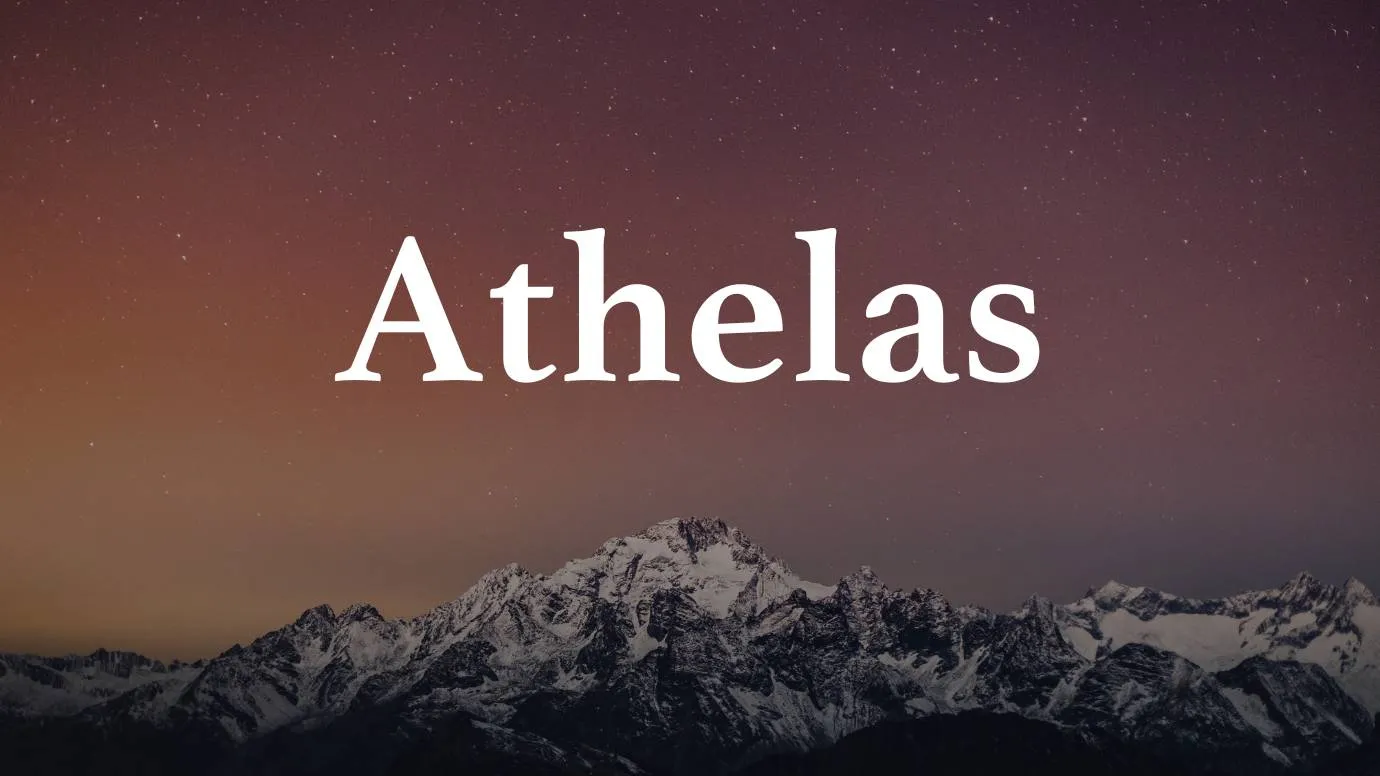 Athelas Font Family