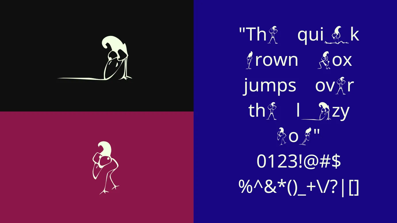 Crazy Crow Font