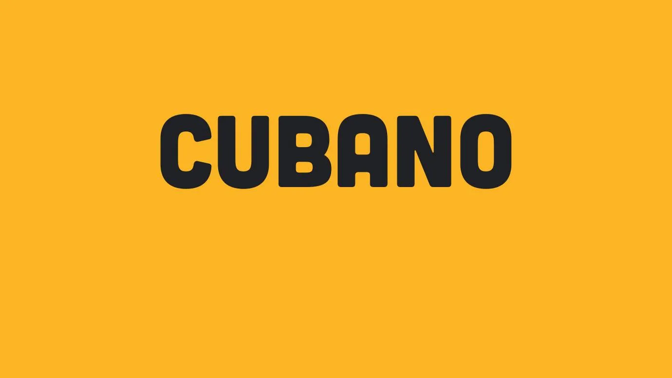 Cubano Font