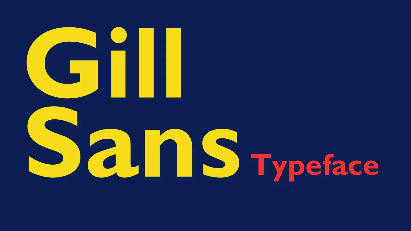 Gill Sans Font