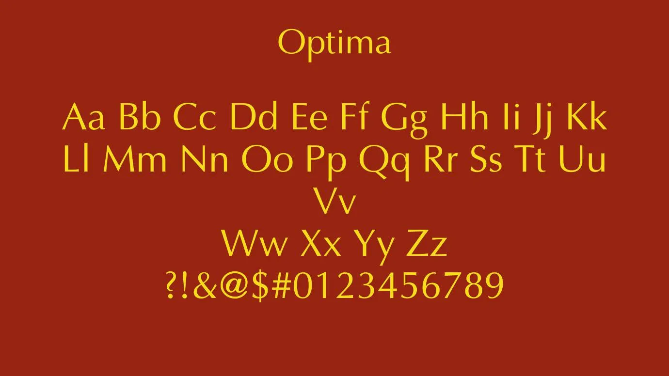 Optima Regular Font Download Optima Bold Font GKAAJE Optima Regular Font Download Optima Bold Font GKAAJE