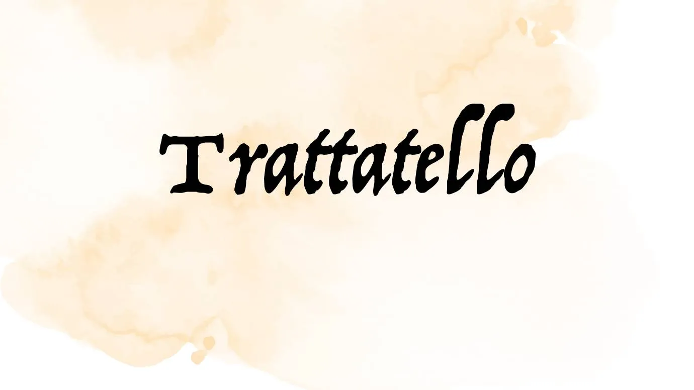 Trattatello Font Family