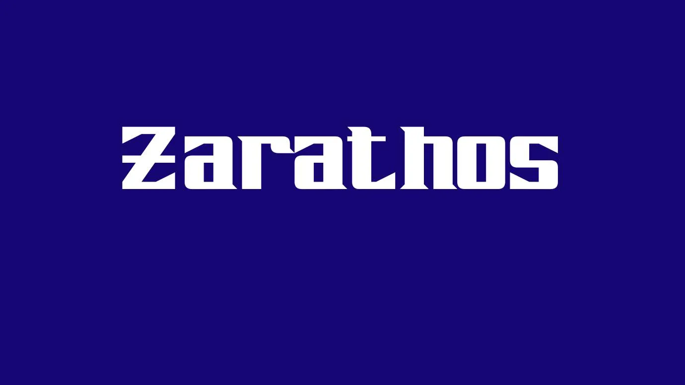 Zarathos Font