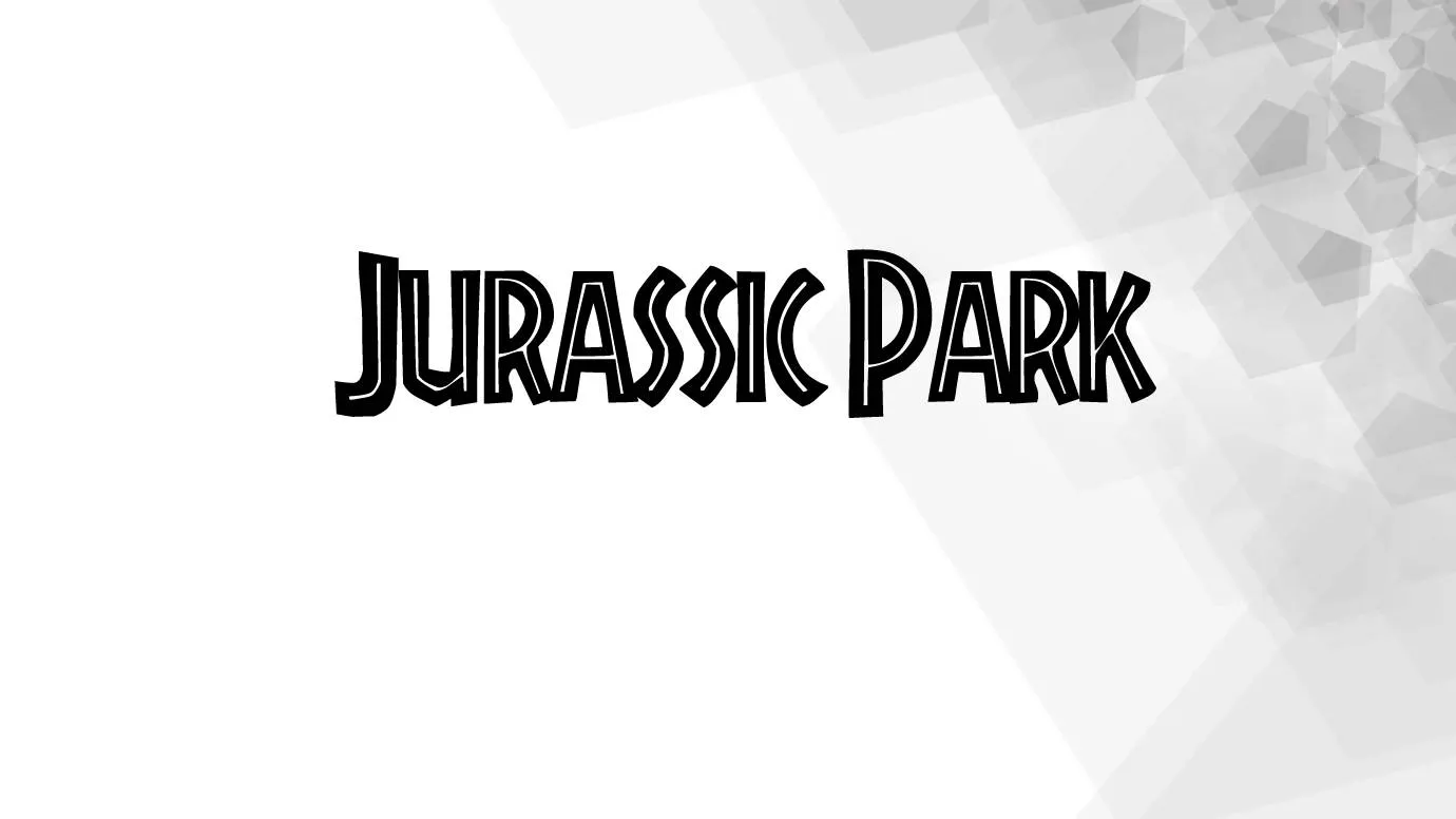 Jurassic Park Font Family