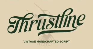 Thrustline Font