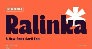 Ralinka font