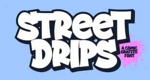 Street Drips Font
