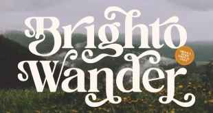 Brighto Wander Font