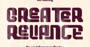 Greater Reliance Font