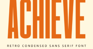 Achieve Font