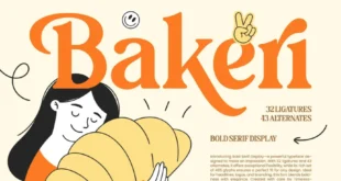 Bakeri Font