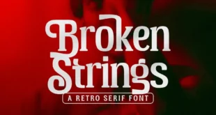 Broken Strings Font