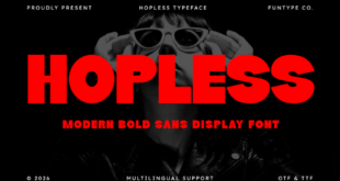 Hopless Font