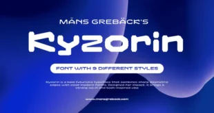 Kyzorin Font
