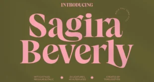 Sagira Beverly Font