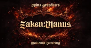 Zaken Manus Font