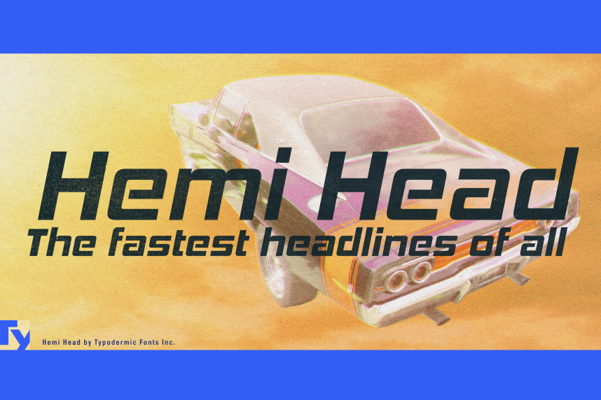 Hemi Head Font
